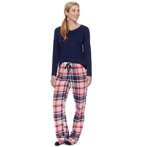 Women's SONOMA Goods for Life™ Pajamas: Top, Pants & Socks 3-Piece PJ Set