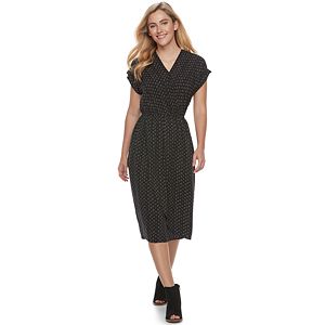 Women's SONOMA Goods for Life™ Faux-Wrap Midi Dress