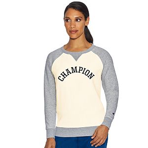 Women's Champion Fleece Long Sleeve Graphic Top