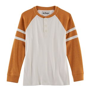 Boys 8-20 Urban Pipeline® Football Raglan Henley