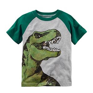 Toddler Boy Carter's Dinosaur Raglan Tee