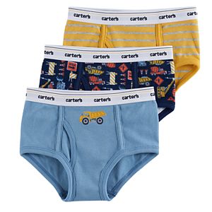 Boys 4-8 Carter's 3-Pack Construction Zone Briefs