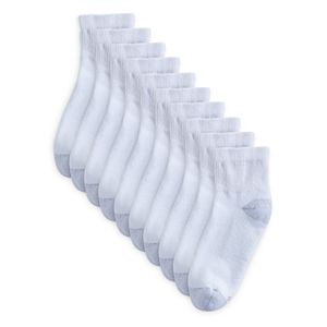 Men's Hanes Classics 10-pack + 2 Bonus Low-Cut Socks