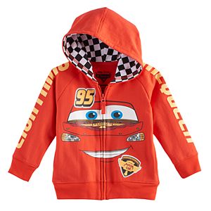Disney / Pixar Cars Toddler Boy Lightning McQueen Zip Hoodie