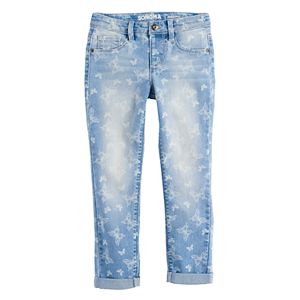 Girls 4-12 SONOMA Goods for Life™ Washed Butterfly Print Jeggings