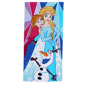 Disney's Frozen Elsa, Anna & Olaf Beach Towel by Jumping Beans®