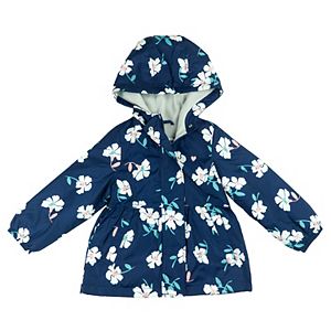 Toddler Girl Carter's Floral Midweight Fleece-Lined Jacket