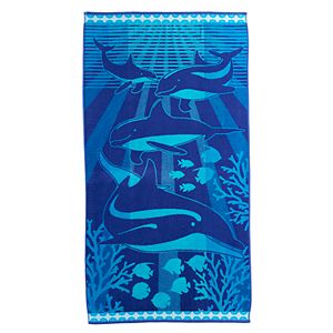 Celebrate Summer Together Dolphin Beach Towel