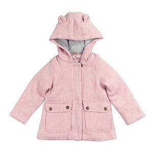 Toddler Girl OshKosh B'gosh® Midweight Lurex Faux Wool Coat