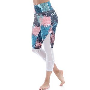 Women's Balance Collection Ava Electric High-Waisted Capri Leggings
