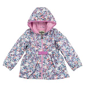 Toddler Girl OshKosh B'gosh® Midweight Floral Fleece-Lined Jacket