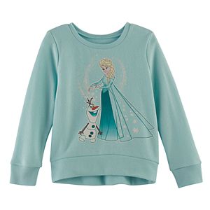 Disney's Frozen Toddler Girl Elsa & Olaf High-Low Fleece Pullover Top by Jumping Beans®