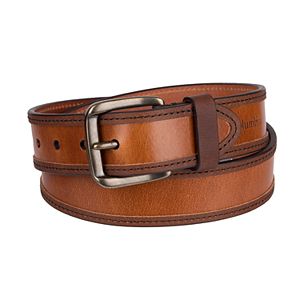 Men's Columbia Overlay-Edge Leather Belt