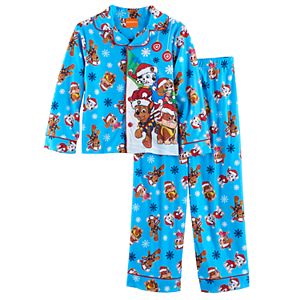Boys 4-8 Paw Patrol 2-Piece Holiday Pajamas Set