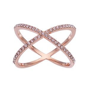 Brilliance X Ring with Swarovski Crystals