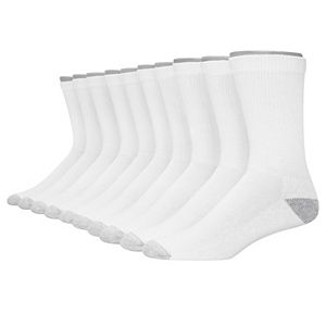 Men's Hanes Ultimate 10-pack Fresh IQ Crew Socks