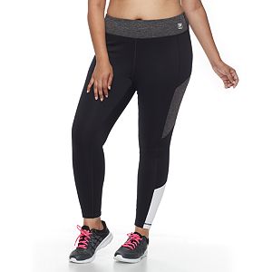 Plus Size FILA SPORT® Colorblocked Fleece Leggings