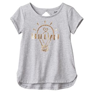 Toddler Girl Jumping Beans® Foil Graphic Cutout Tee