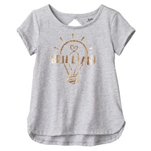 Toddler Girl Jumping Beans® Foil Graphic Cutout Tee!