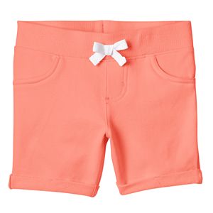 Girls 4-10 Jumping Beans® Rolled Cuffs Solid Jegging Shorts