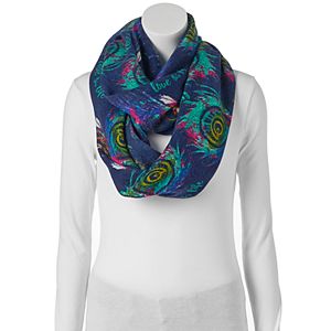 love this life Peacock Infinity Scarf
