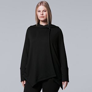 Plus Size Simply Vera Vera Wang Wrap Jacket