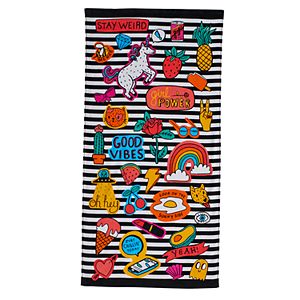 Jumping Beans® Patches Beach Towel