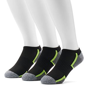 Men's Tek Gear® 3-pack Cushioned No-Show Socks