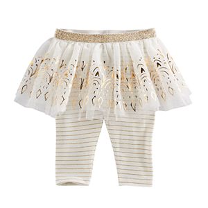 Baby Girl Baby Starters Stripe Tutu Leggings