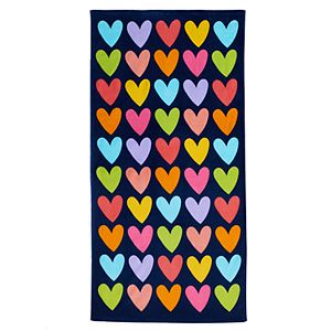 Jumping Beans® Rainbow Hearts Beach Towel