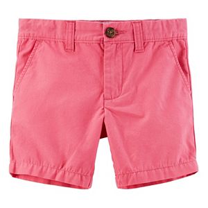 Boys 4-8 Carter's Flat Front Shorts