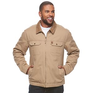 Men's Coleman Sherpa-Lined Twill Jacket