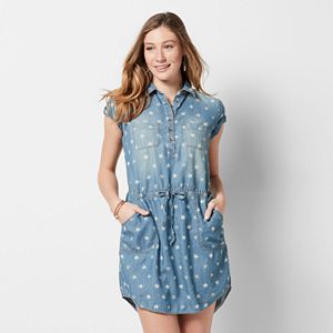Women's SONOMA Goods for Life™ Chambray Shirtdress