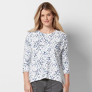 Women's SONOMA Goods for Life™ Print French Terry Sweatshirt