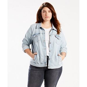 Plus Size Levi's Denim Trucker Jacket