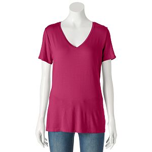 Women's Apt. 9® Essential V-Neck Tee