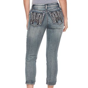 Women's Apt. 9® Embellished Capri Jeans