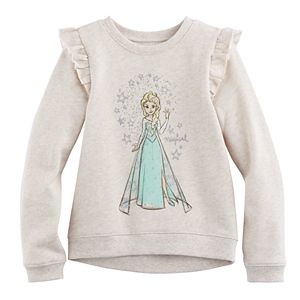 Disney's Frozen Girls 4-10 Elsa Ruffle High-Low Fleece Pullover by Jumping Beans®