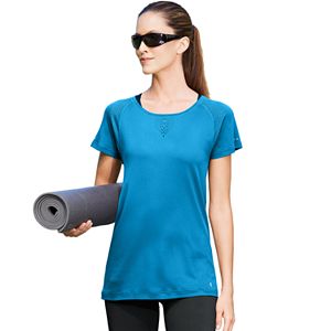 Women's Champion Seamless Mesh Scoopneck Workout Tee