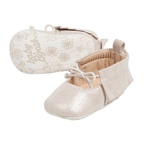 Baby Girl OshKosh B'gosh® Bow Moccasin Crib Shoes