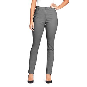 Petite Gloria Vanderbilt Amanda Modern Tapered Twill Pants