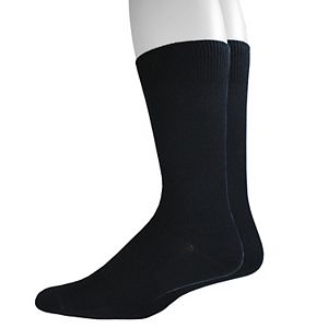 Men's Dockers 2-pack Textured Crew Socks
