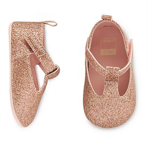 Baby Girl Carter's T-Strap Mary Jane Crib Shoes