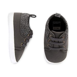 Baby Boy Carter's Wool Pop Sneaker Crib Shoes