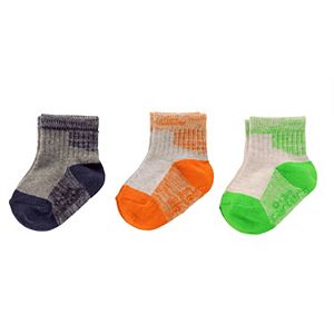 Baby / Toddler Boy Carter's 3-pk. Space-Dyed Ankle Socks