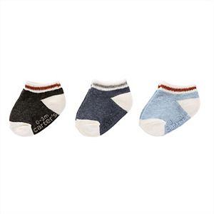 Baby / Toddler Boy Carter's 3-pk. Striped Trim Ankle Socks