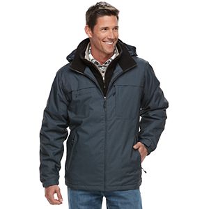 Big & Tall Free Country Bibbed Hooded Jacket