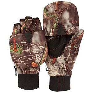 Men's Huntworth Camo Flip-Top Convertible Hunting Mittens