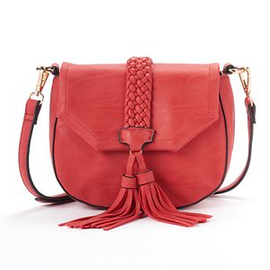 Mellow World Taylor Braided Tassel Crossbody Bag