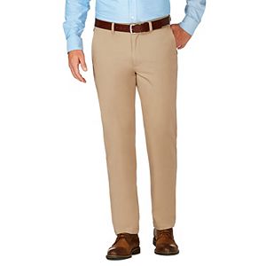 Men's J.M. Haggar Luxury Comfort Slim-Fit 4-Way Stretch Flat-Front Casual Pants